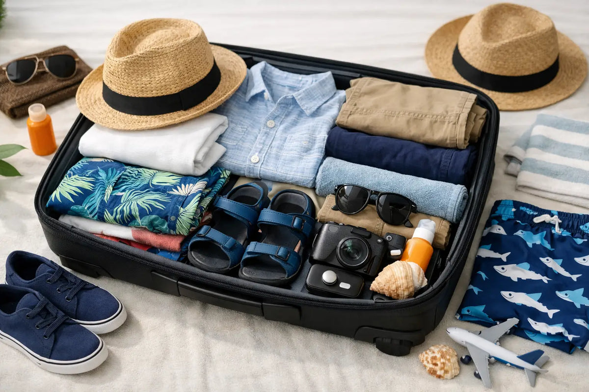 Boys Vacation Outfit Guide for Easy Packing