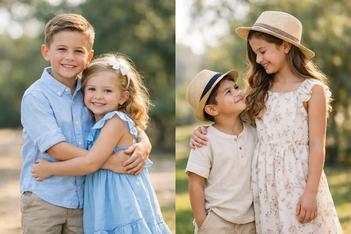 12 Coordinated Sibling Outfit Ideas