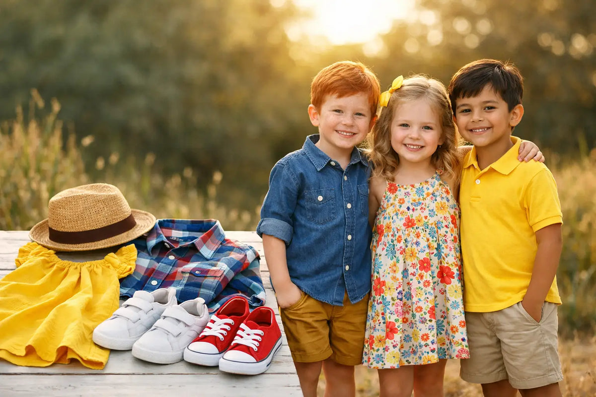 How to Choose Kids Photo Outfits That Pop