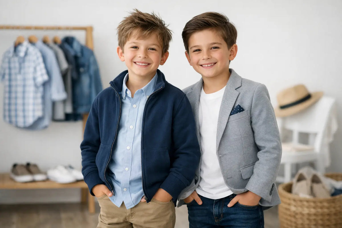 Boys Clothes That Look Sharp and Wear Easy