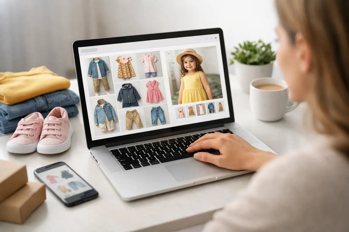 How to Shop Kids Outfits Faster Online