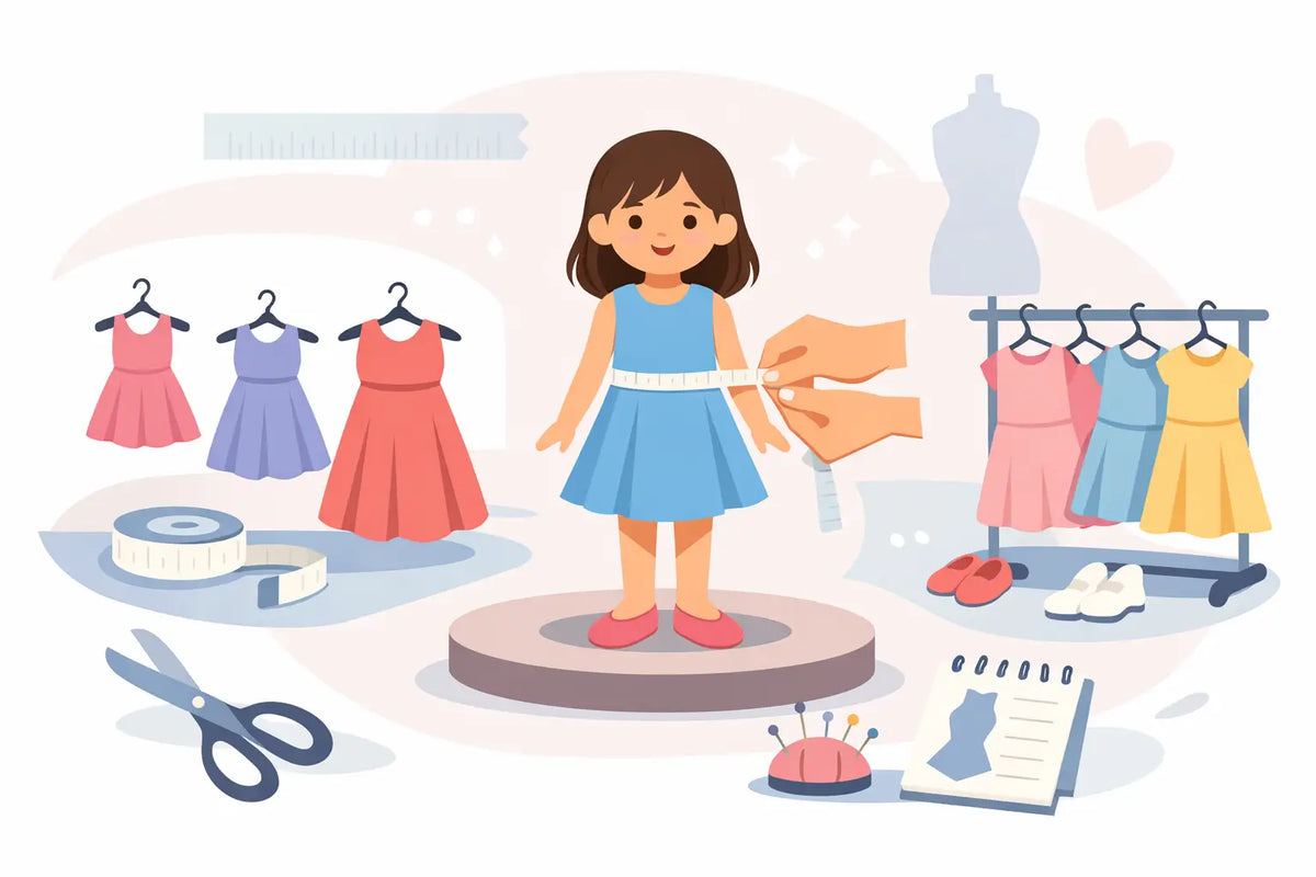 Girls Dress Size Guide for the Right Fit