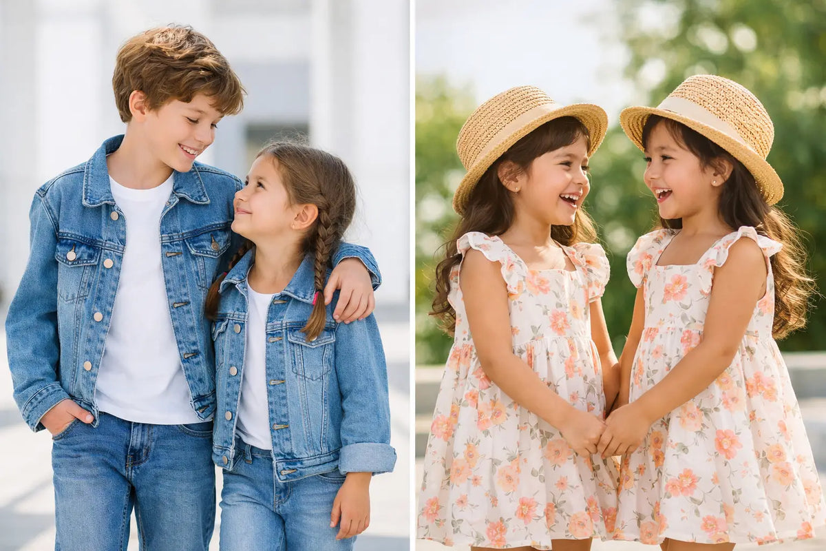 Popular Kids Matching Looks That Feel Fresh