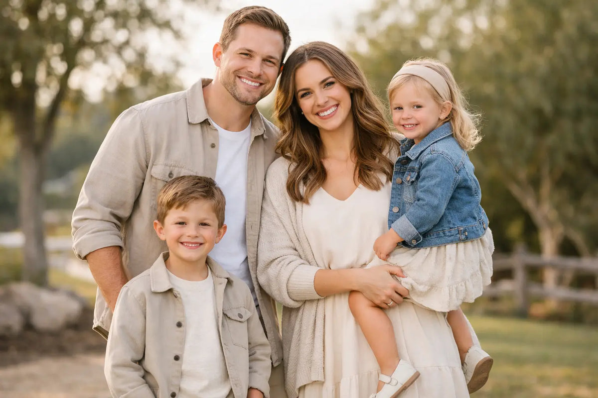 How to Coordinate Family Outfits Easily