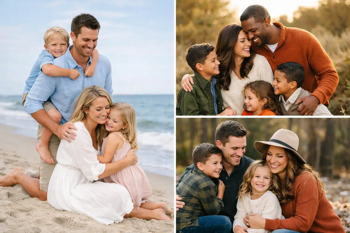 12 Family Photo Outfit Examples That Work
