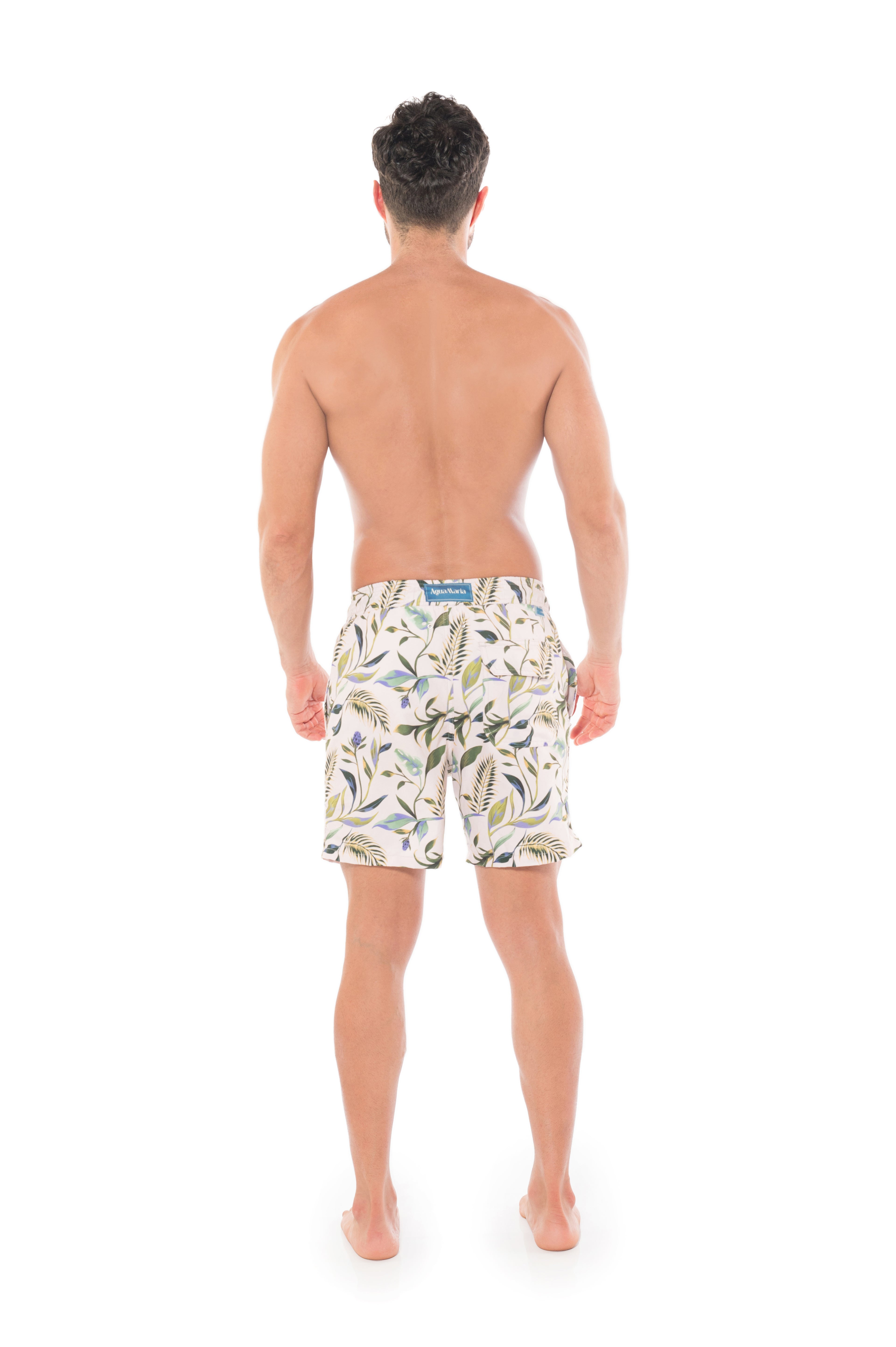 Men´s floral paradise swim trunks