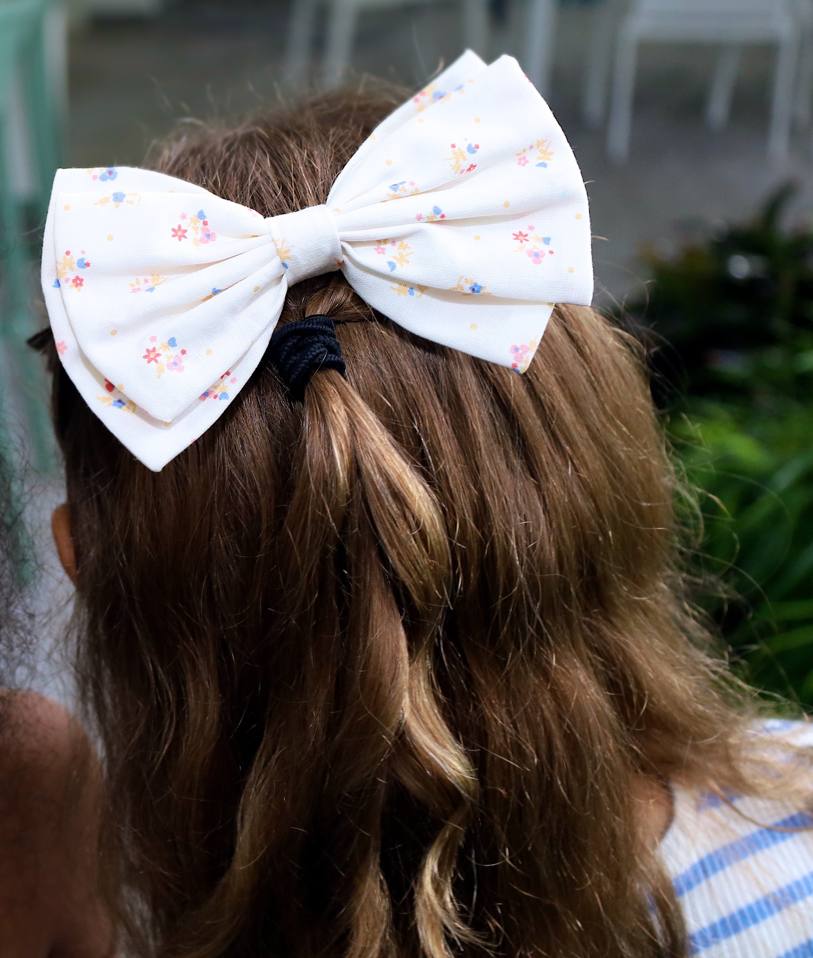 Flower Bow Tie for Girls