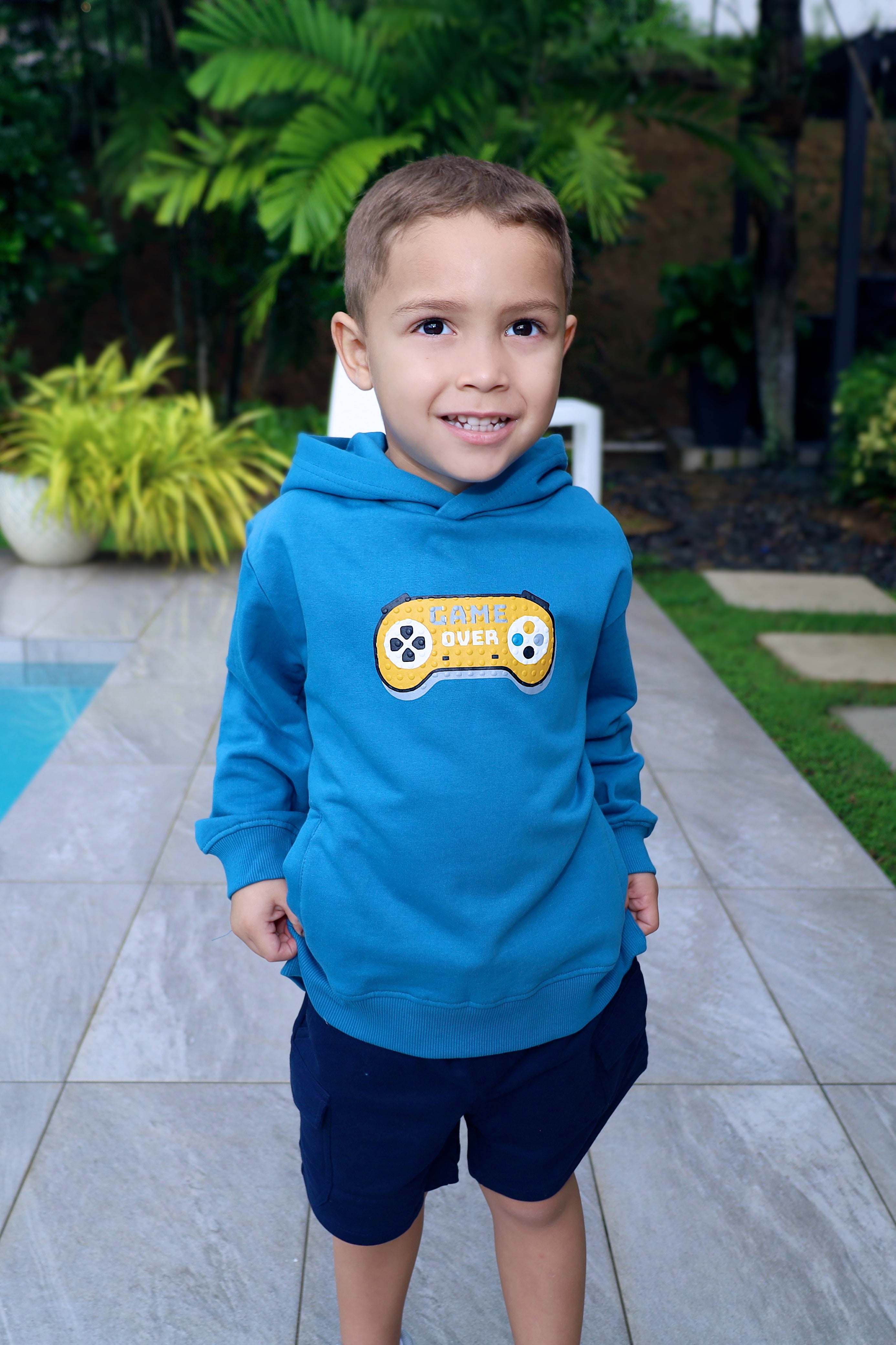 Game Over Hoodie for Boys