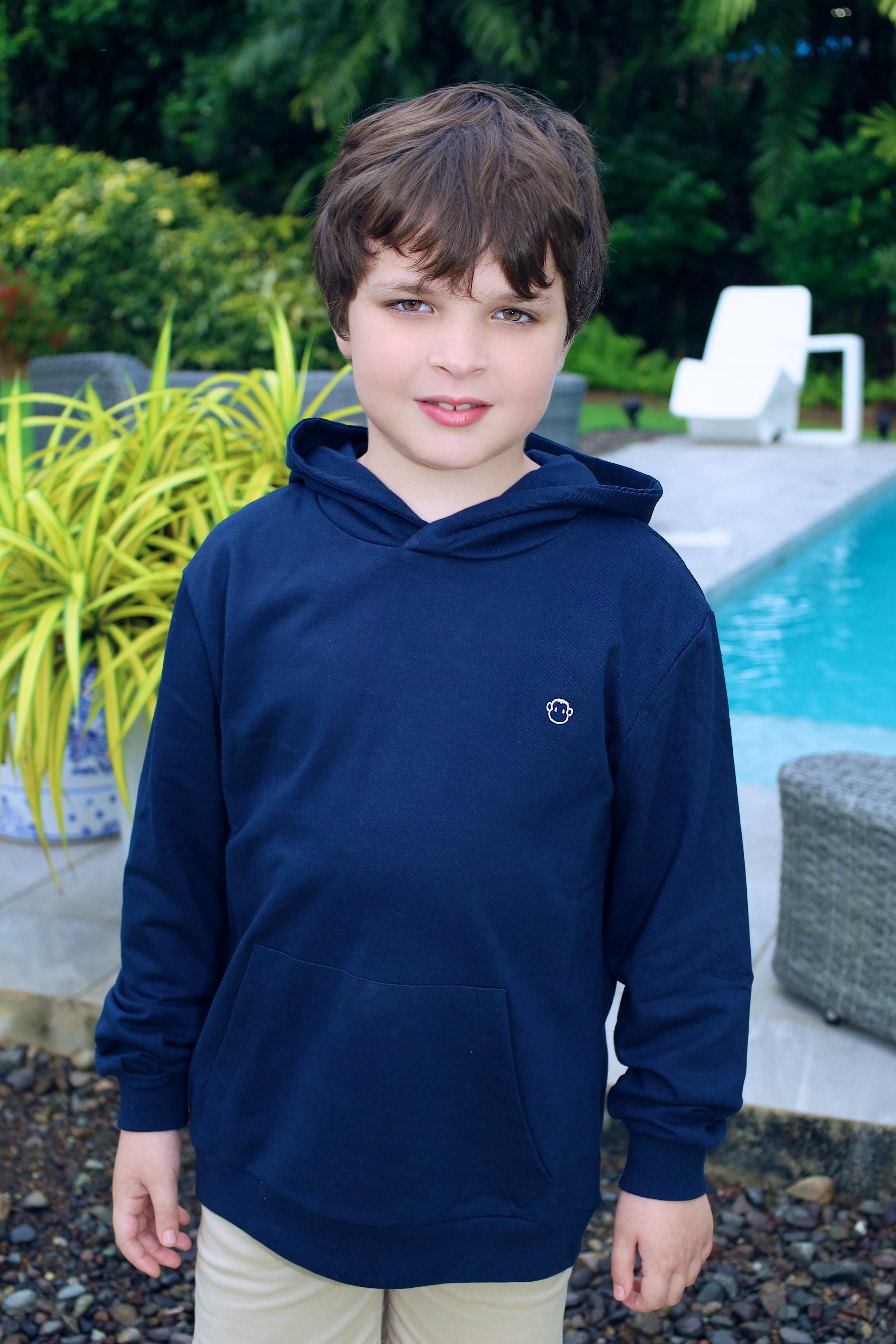 Navy hoodie for boys